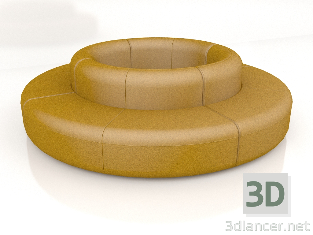 3d модель Диван Artiko Single Sofa AT20 (2820x2820) – превью