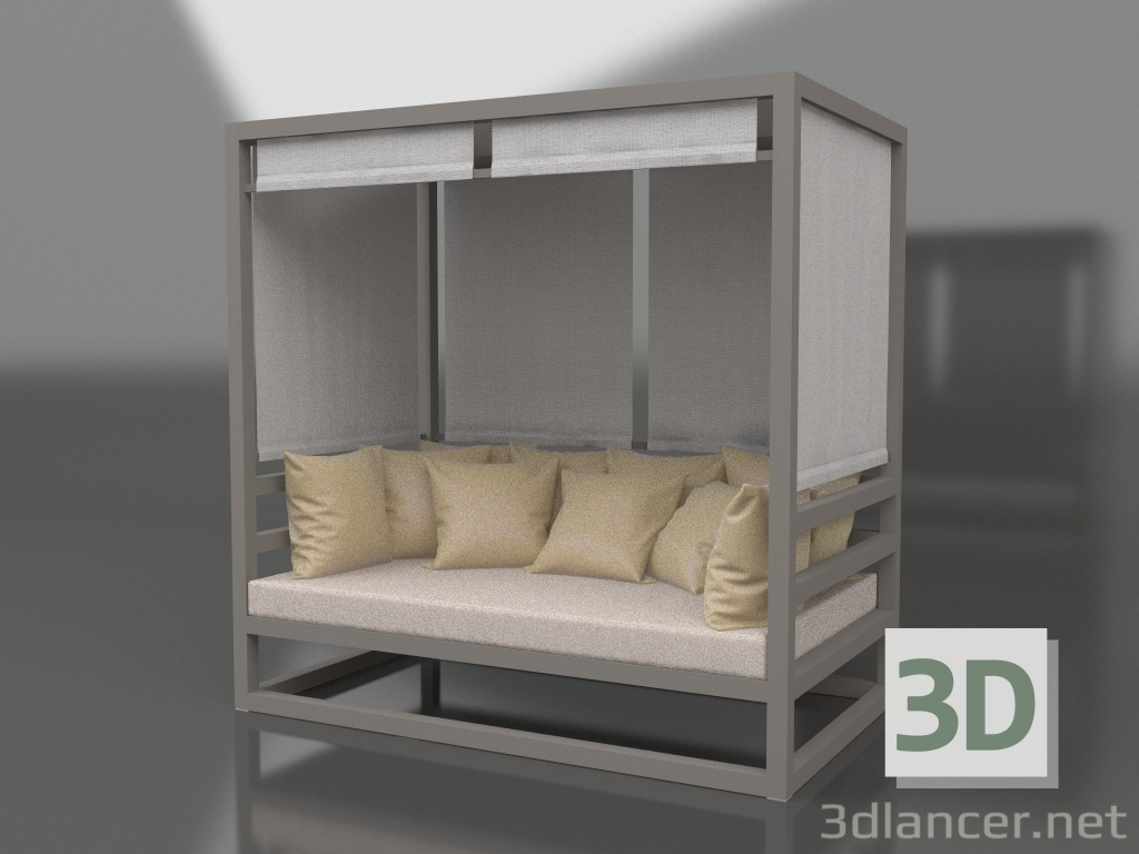 3D Modell Sofa (Quarzgrau) - Vorschau