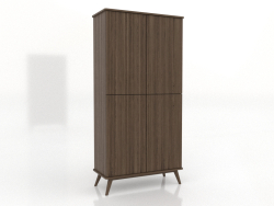Gabinete 5 1000x450x2000 mm (nogueira freixo clareado)