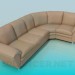 3D Modell Sofa - Vorschau