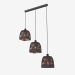 3d model Suspension lamp FERRO (ARM610-03-R) - preview