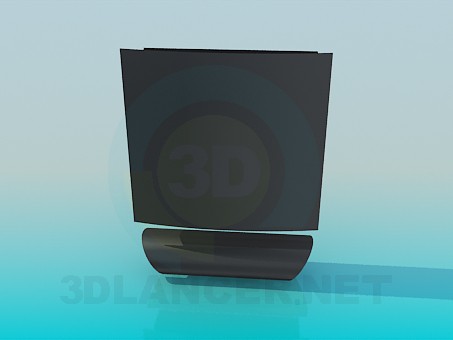 3d model TV - preview