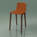 3d model Bar chair 5902 (4 wooden legs, upholstered, walnut) - preview