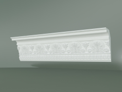 Plaster cornice with ornament KV026