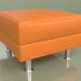 modèle 3D Pouf Evolution (Cuir Orange) - preview