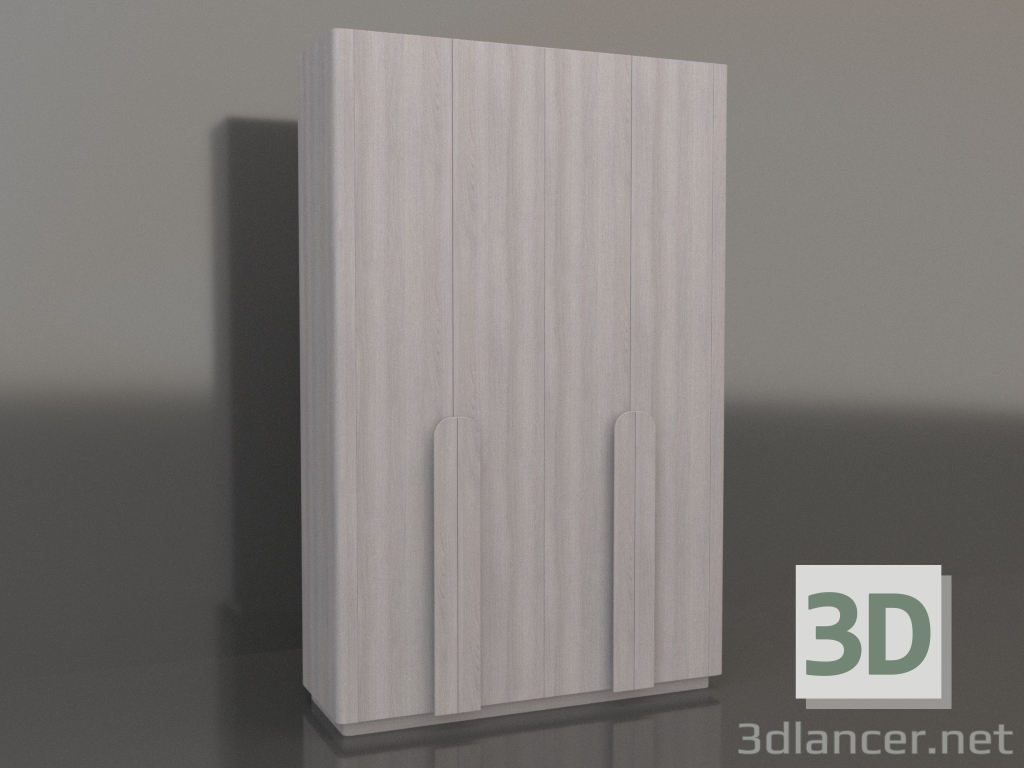 3d модель Шкаф MW 04 wood (вариант 1, 1830х650х2850, wood pale) – превью