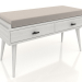 Modelo 3d Banquete (branco RAL 9010) - preview