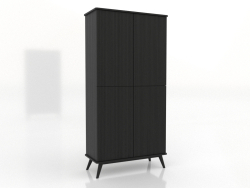 Armadio 5 1000x450x2000 mm (nero RAL 9005)