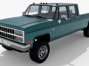 1989 Chevrolet K30 Crew Cab Pickup