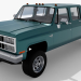 3d 1989 Chevrolet K30 Crew Cab Pickup model buy - render