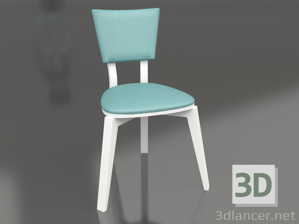 3d model Trapeze Compact Chair (option 11) - preview
