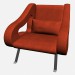 3d model Armchair Musa - preview