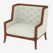 3d model Sillón de cuero (Art. JSL 3711a) - vista previa