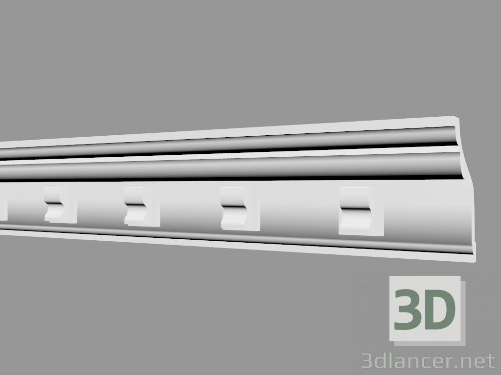 3D Modell Gesims C1017 - Vorschau