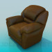 3d model Leather chair - preview