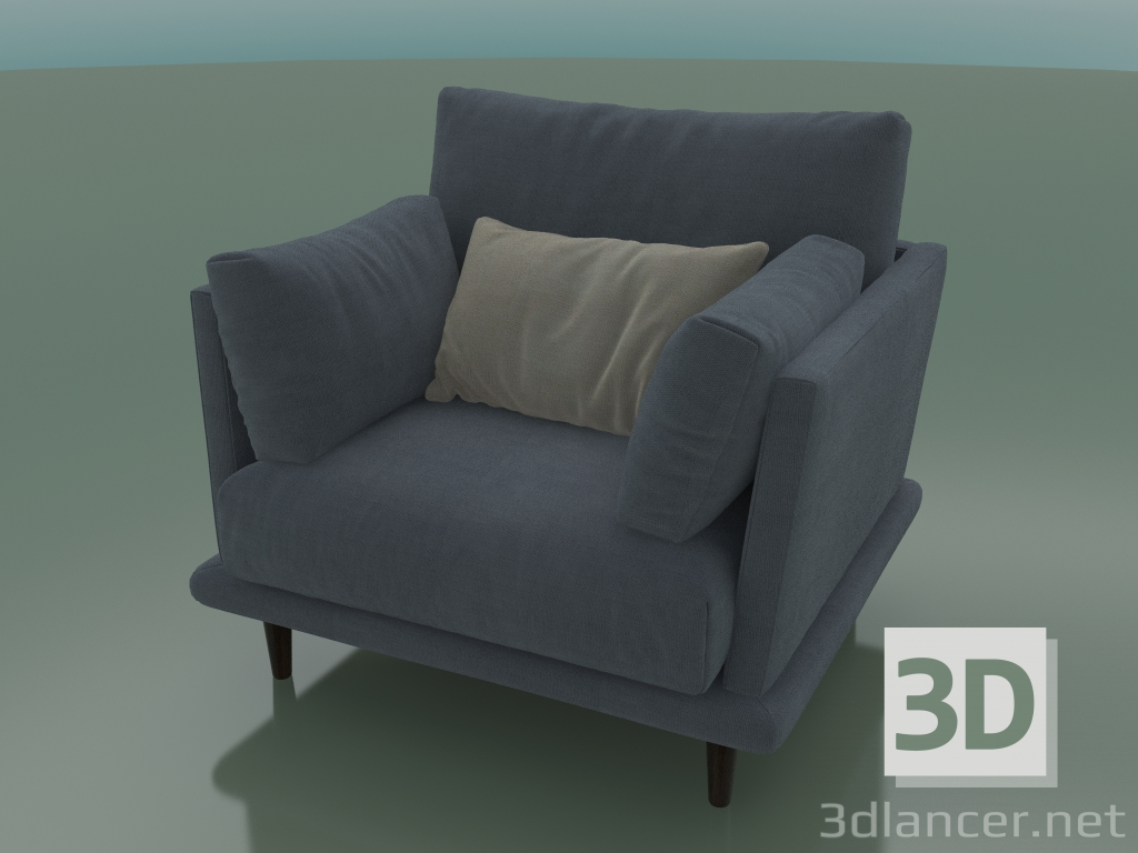 Modelo 3d Poltrona Alfinosa (1100 x 1000 x 730, 110AL-100-ACH / W) - preview