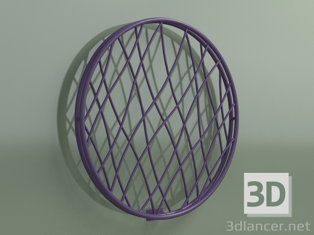 3d model Radiator Medusa (1415x1415, Bluish lilac - RAL 4005) - preview