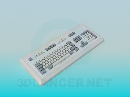 3D Modell Tastatur - Vorschau