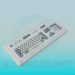 3d model Teclado - vista previa