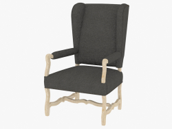 Стілець обідній з підлокітниками BELGIUM WING ARM CHAIR (8826.1100.1.W006)