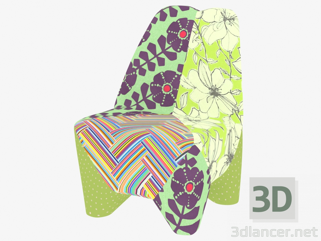 3d model Armchair - preview