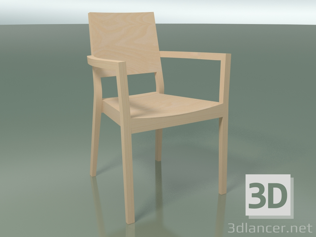 3d model Armchair Lyon 516 (321-516) - preview