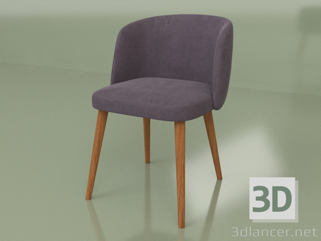 modèle 3D Chaise Mio (étain-101) - preview