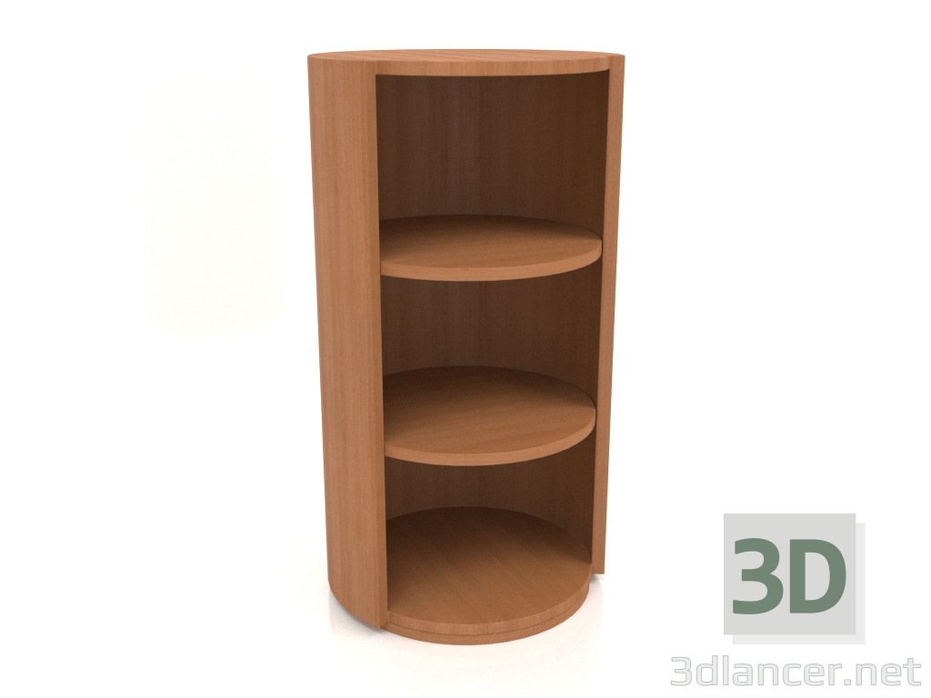 modello 3D Rack TM 09 (D=503х931, rosso legno) - anteprima