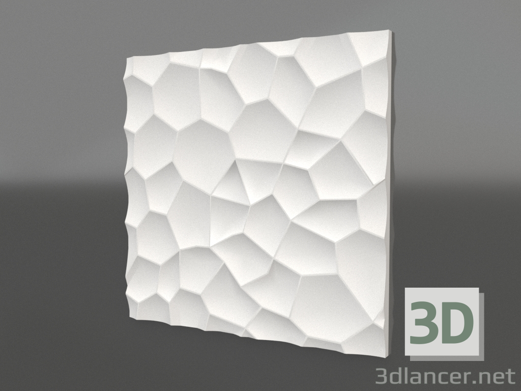 Modelo 3d painel 3d M-13 - preview