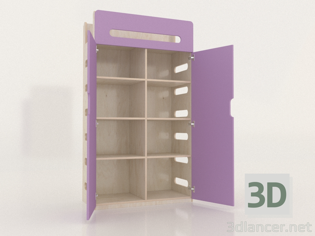 modèle 3D Armoire ouverte MOVE WB (WLMWB1) - preview