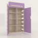 3D Modell Kleiderschrank offen MOVE WB (WLMWB1) - Vorschau