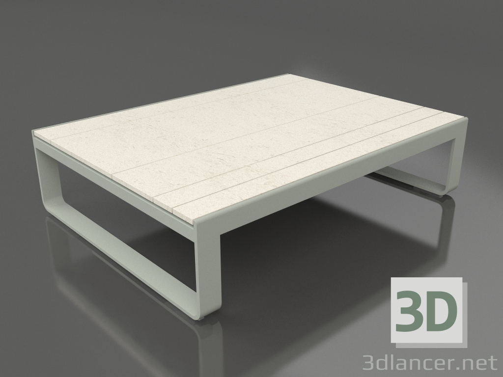 3d модель Столик кавовий 120 (DEKTON Danae, Cement grey) – превью