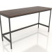 3d model Writing desk 1400x600 mm (dark walnut) - preview