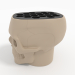 3d model SKULL PEN HOLDER - preview