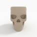 3d model SKULL PEN HOLDER - preview