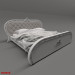 modello 3D letto - anteprima