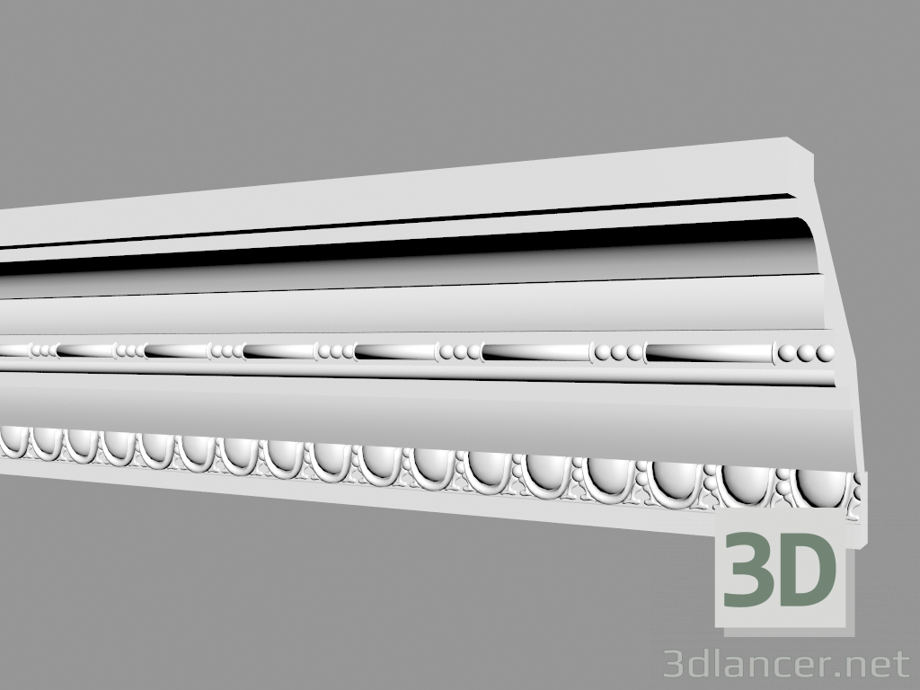 3D Modell Gesims C1018 - Vorschau