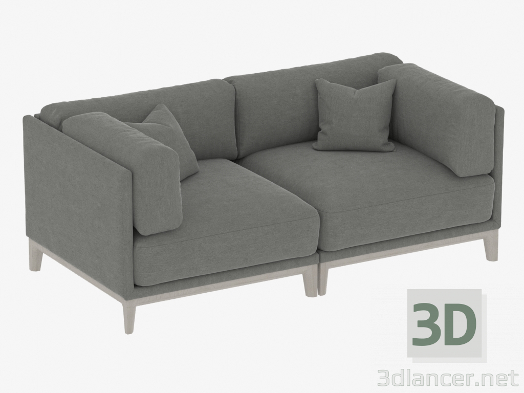 3D Modell Modulsofa CASE 1880mm (Art. 903-904) - Vorschau