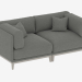 3D Modell Modulsofa CASE 1880mm (Art. 903-904) - Vorschau