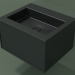 3d model Lavabo con cajón (06UC32401, Deep Nocturne C38, L 60, P 50, H 36 cm) - vista previa