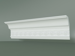 Plaster cornice with ornament KV031