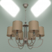 3d model Pendant chandelier Licata 60099-6 (pearl gold) - preview