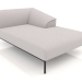 3d model Chaise longue 180 derecha - vista previa