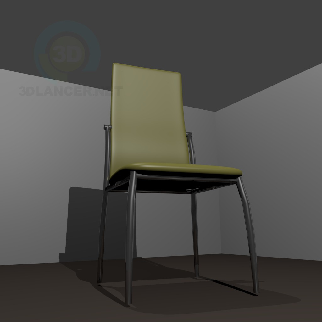 Modelo 3d Cadeira de cozinha - preview