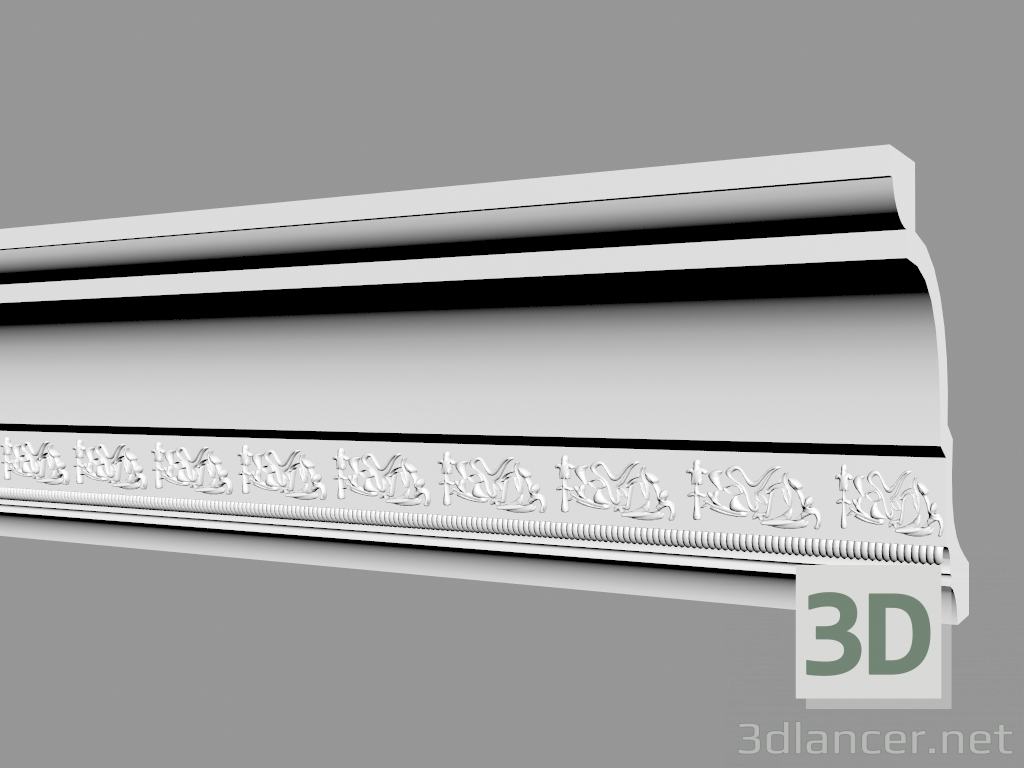 3d model Cornice C1020 - preview