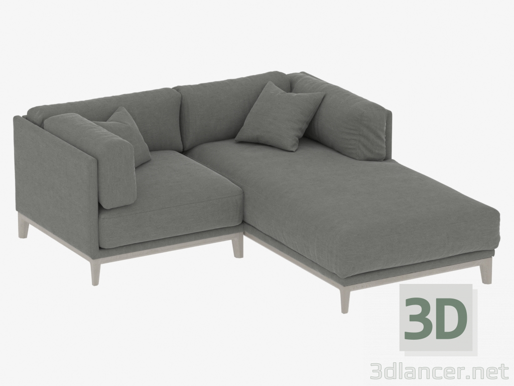 3D Modell Modulsofa CASE 1880mm (Art. 903-914) - Vorschau