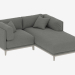 3d model Modular sofa CASE 1880mm (art 903-914) - preview