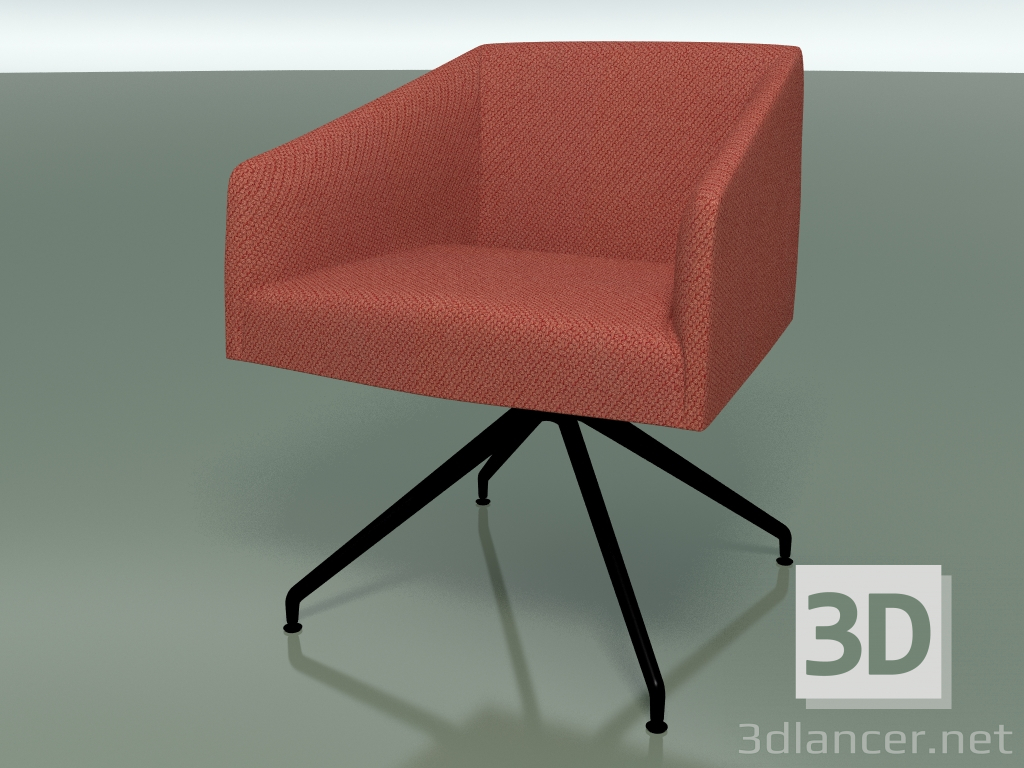 3D Modell Sessel 2706 (mit Stoffbezug, drehbar, V39) - Vorschau