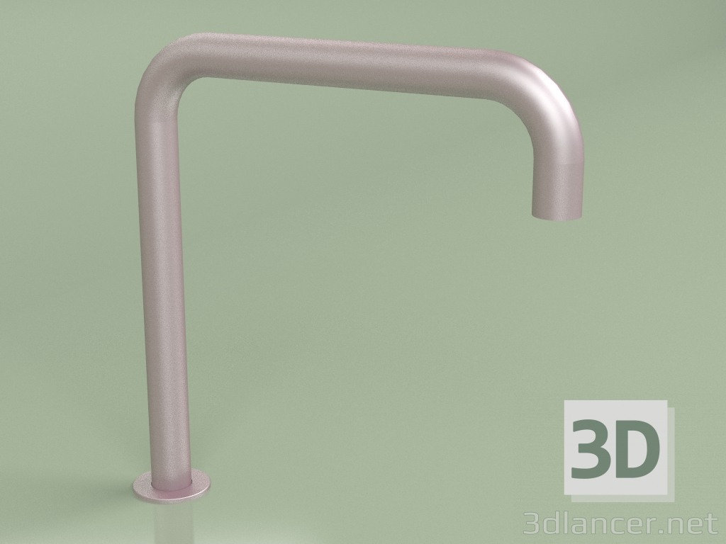 modello 3D Bocca piattaforma girevole H 250 mm (BC302, OR) - anteprima