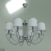 3d model Pendant chandelier Licata 60099-8 (silver) - preview